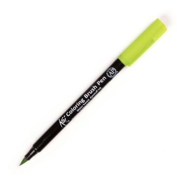 KOI COLOR BRUSH YLW.GREEN